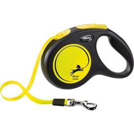 Vodítko Flexi Classic Neon páska, 5 m