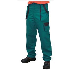 Pracovní kalhoty do pasu King, zeleno-černé