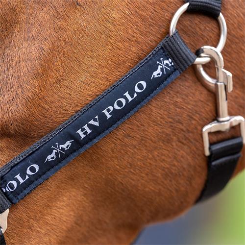 Nylonová ohlávka HV Polo Nena, černá - vel. Full Ohlávka HV Polo Nena, černá, Full