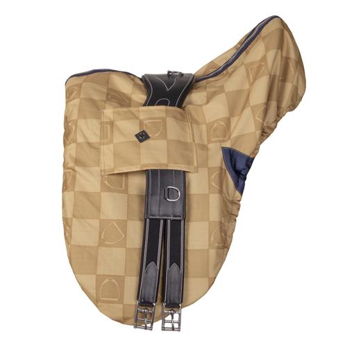 Obal na sedlo QHP SS 2025 Sandy Beach, zlatý Obal na sedlo QHP SS 2025 Sandy Beach, zlatý