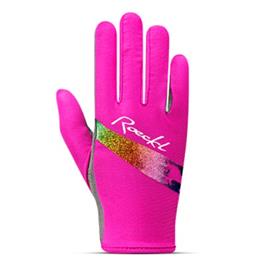 Dětské jezdecké rukavice Roeckl Kapriole, růžové