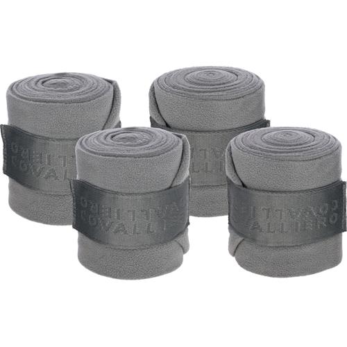 Fleecové bandáže Covalliero AW 2025/26 - šedé Bandáže fleecové Covalliero AW 25/26, šedé