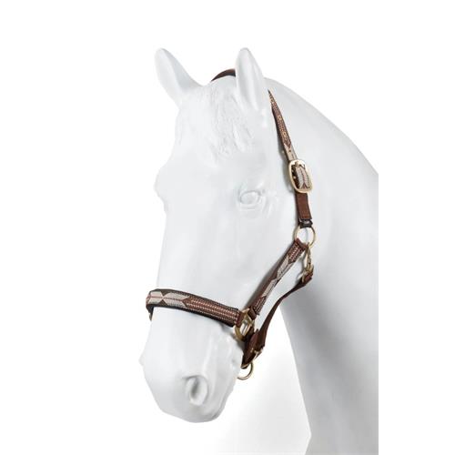 Westernová ohlávka Horze Dakota, SS 26, hnědá - vel. Pony Westernová ohlávka Horze Dakota SS 26, hnědá, vel. Pony