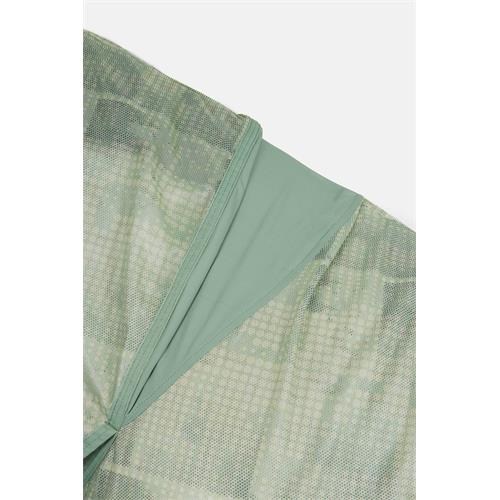 Deka proti hmyzu Horze Defender SS 26, s krkem, zelená - vel. 135/185 cm Deka síťovaná Horze Defender s krkem, SS 26, zelená, 135 cm