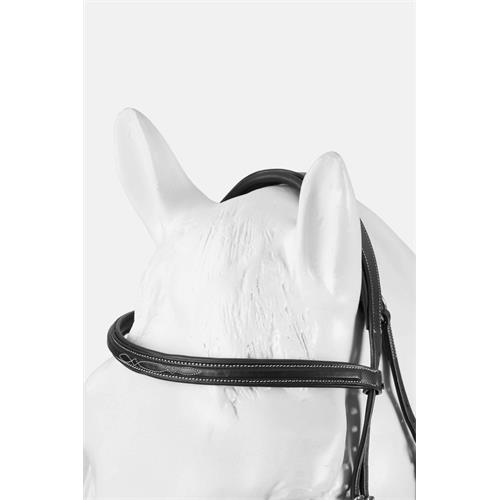 Kožená uzdečka Horze Deauville, SS 26, černá - vel. Cob Uzdečka Horze Deauville SS 26, černá, Cob