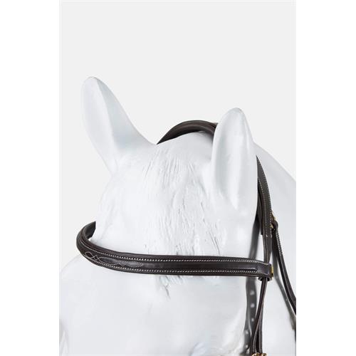 Kožená uzdečka Horze Deauville, SS 26, hnědá - vel. Cob Uzdečka Horze Deauville SS 26, hnědá, Cob