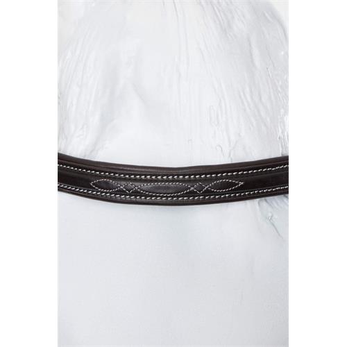 Kožená uzdečka Horze Deauville, SS 26, hnědá - vel. Full Uzdečka Horze Deauville SS 26, hnědá, Full