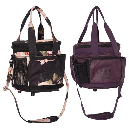 Taška na čištění IRH Basic AW 25/26 - černá s květinami Taška na čištění IRH Basic AW 25/26, černá s květinami