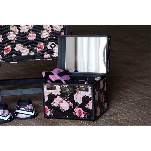 Box na čištění IRH Basic AW 25/26, černý s květinami Box na čištění IRH Basic AW 25/26, černý s květinami