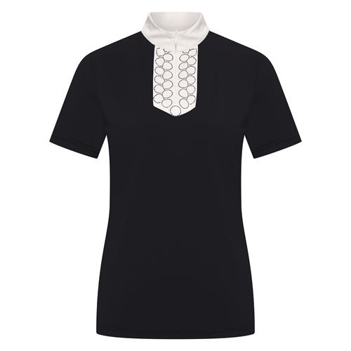 Závodní dámské triko IRH Shine, SS 26, černé - vel. XL Závodní dámské triko IRH Shine SS 26, černé, vel. XL