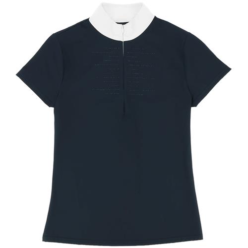 Dámské závodní triko Equitheme Suzanne, SS 26, modré - vel. L Závodní triko Equithéme Suzanne SS 26, modré, vel. L