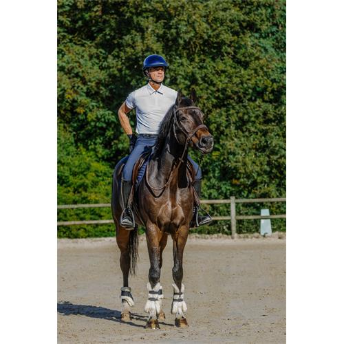 Pánské závodní triko Equitheme Polo Chris, SS 26, bílé - vel. XL Pánské triko Equithéme Polo Chris SS 26, bílé, vel. XL