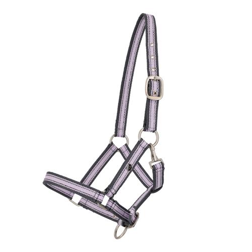 Hříběcí ohlávka QHP, SS 26, vel. 04 - Levander haze Ohlávka hříběcí QHP SS 26, fialovo-šedá, vel. 04