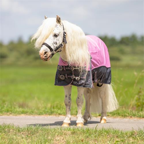 Nepromokavá deka QHP Falabella, 0gr,  SS 26, růžová - vel. 80/110 cm Nepromokavá deka QHP SS 26, 0 gr, růžová, vel. 80/110cm