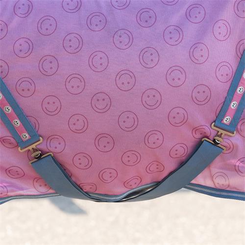 Síťovaná deka proti hmyzu QHP Rosalynn, SS 26 Cheery pink, růžová - vel. 90 cm Síťová deka QHP Rosalynn SS 26, růžová, vel. 90 cm