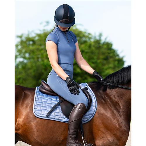 Jezdecké letní rukavice QHP Aubree, SS 26, černé - vel. S Letní rukavice QHP Aubree SS 26, černé, vel. S