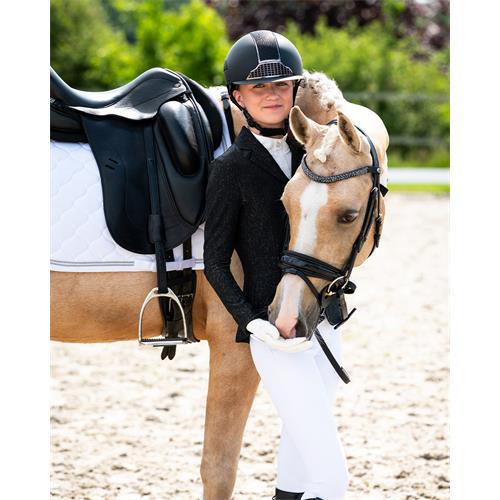 Kožená uzdečka QHP Lagos, SS 26, černá - vel. Cob Kožená uzdečka QHP Lagos SS 26, černá, vel. Cob