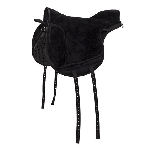 Jezdecký pad QHP Soft, s beránkem, černý, vel. Full Jezdecký pad QHP Soft, s beránkem, černý, vel. Full