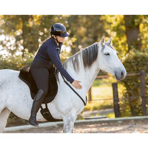 Jezdecký pad QHP Soft, s beránkem, černý, vel. Full Jezdecký pad QHP Soft, s beránkem, černý, vel. Full