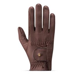 Jezdecké rukavice Roeckl, Roeck-Grip, mocha