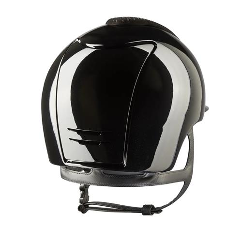 Jezdecká přilba KEP Cromo 2.0 Polish Nebula Polo, černá, M Jezdecká přilba KEP Cromo 2.0 Polish Nebula Polo, černá, M
