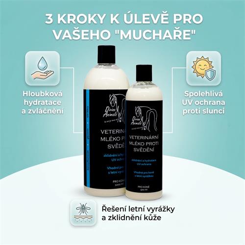 Mléko veterinární proti svědění Divine Animals, 500 ml Mléko veterinární proti svědění Divine Animals, 500 ml