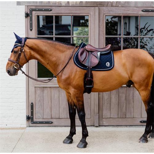 Podsedlová dečka Kentucky 3D Onion Quilt, VS - modrá Podsedlová dečka Kentucky 3D Onion Quilt, modrá, VS