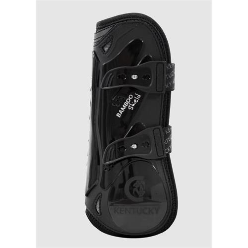 Přední chrániče Kentucky Bamboo Elastic, černé - vel. M Chrániče přední Kentucky Bamboo Elastic, černé, vel. M