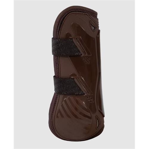 Přední chrániče Kentucky Bamboo Elastic, hnědé - vel. M Chrániče přední Kentucky Bamboo Elastic, hnědé, vel. M