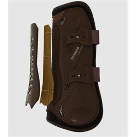 Přední chrániče Kentucky Bamboo Elastic, hnědé