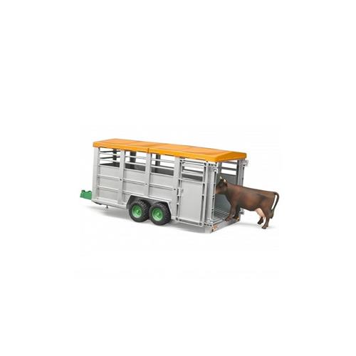 Přepravník na zvířata + kráva Přepravník na zvířata + kráva