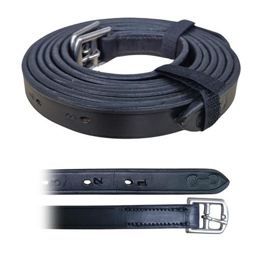 Dětské třmenové řemeny Riding World, černé Dětské třmenové řemeny Riding World, černé