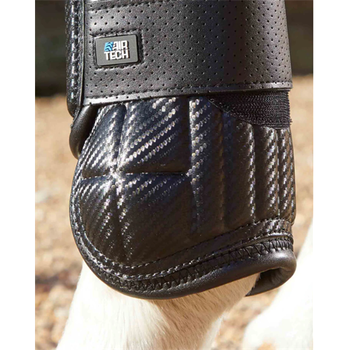 Přední krosové chrániče Premier Equine Carbon Air Flex, černé - vel. S Chrániče Premier Carbon Air Flex, černé, přední, S