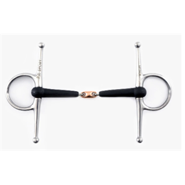 Roubíkové gumové udidlo, 2x lomené