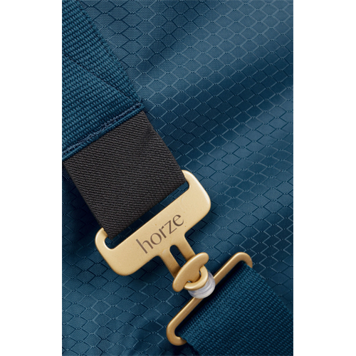 Nepromokavá deka Horze Nevada 0 g, šedo-petrolejová - vel. 125 cm Deka nepr. Horze Nevada, 0gr, šedá-petrol. 125 cm