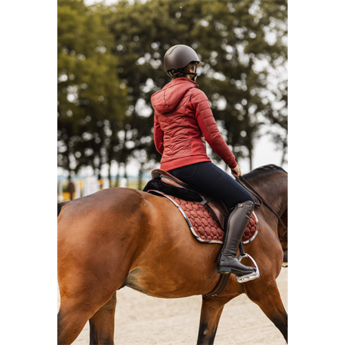 Dámská bunda Horze Shannon, cihlová - vel. 38 Bunda dámská Horze Shannon, cihlová, 38