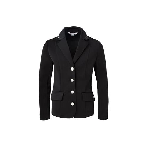 Dětské jezdecké sako Horze Queeny, černé - vel. 146/152 Sako dětské Horze Queeny, černé, 146/152