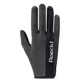 Jezdecké rukavice Roeckl Mannheim, antracitové