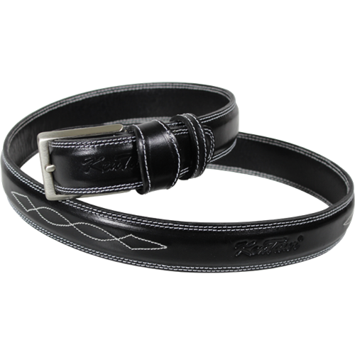Kožený pásek Kentaur, černý - vel. 100 cm Opasek kožený Kentaur, černý