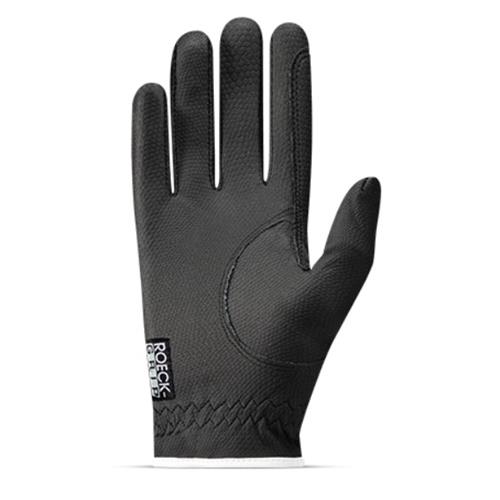 Jezdecké rukavice Roeckl Lona, černo-bílé - vel. 6,5 Rukavice Roeckl Lona, černo-bílé, vel. 6,5