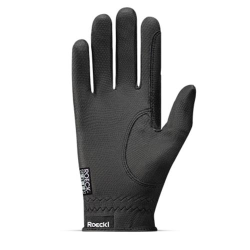 Jezdecké rukavice Roeckl Roeck-Grip, černé - vel. 7,5 Rukavice jezdecké Roeckl, Roeck-Grip, černé, vel. 7,5