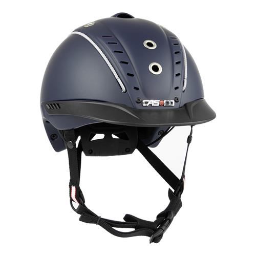 Jezdecká bezpečnostní přilba Casco Mistrall 2, modrá - vel. M (55-57) Přilba jezdecká CASCO, MISTRALL 2, modrá, M 55-57