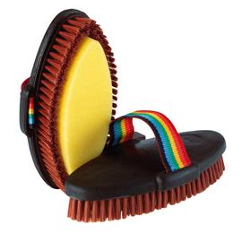 Plastový kartáč s houbičkou Hippotonic, barevný