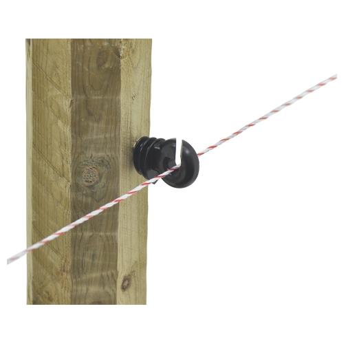 Izolátor pro elektrické ohradníky AKO, Easy Drill velký s průchozím vrutem 6 mm - karton 500 ks Izolátor pro elektrické ohradníky AKO, Easy Drill velký s průchozím vrutem 6 mm