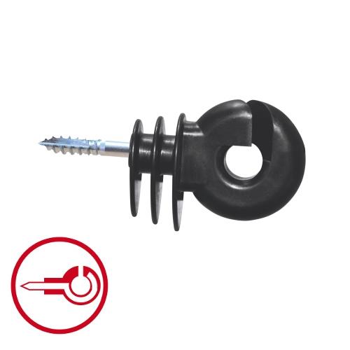 Izolátor pro elektrické ohradníky AKO, Easy Drill velký s průchozím vrutem 6 mm - karton 500 ks Izolátor pro elektrické ohradníky AKO, Easy Drill velký s průchozím vrutem 6 mm