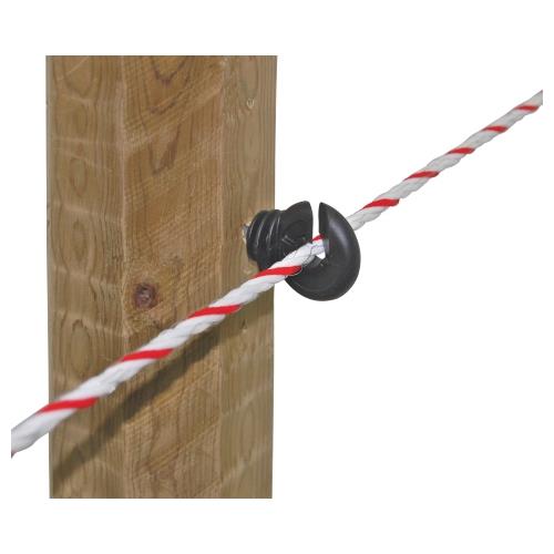 Izolátor pro elektrické ohradníky ECONOMY DS s průchozím vrutem 5 mm - karton 500 ks Izolátor pro elektrické ohradníky ECONOMY DS s průchozím vrutem 5 mm, karton 500 ks