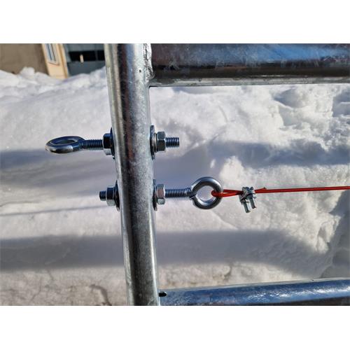 Panel ohradní TEXAS OVIS pozink, 6 příček, výška 1,2 m, 2 řetízeky, délka 2,4 m Panel ohradní TEXAS OVIS pozink, 6 příček, výška 1,2 m, 2 řetízeky, délka 2,4 m