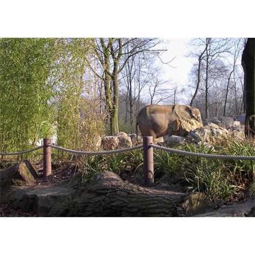 Kůl z recyklovaného plastu pro elektrické ohradníky, délka 175 cm/průměr 8 cm Kůl z recyklovaného plastu pro elektrické ohradníky, délka 175 cm/průměr 8 cm