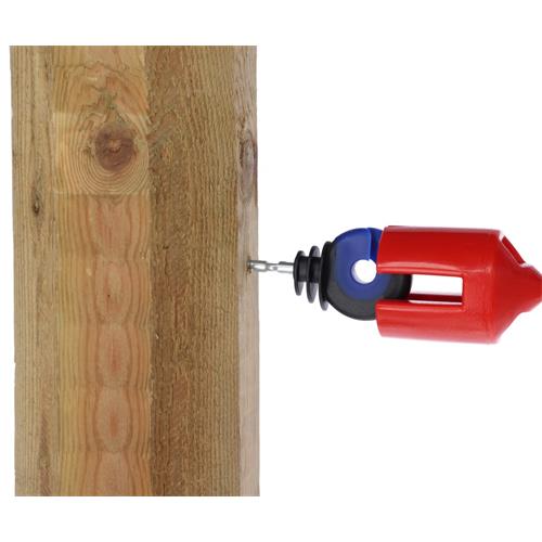 Izolátor AKO 2 K +skelné vlákno, velký s průch. vrutem 5 mm EDX - 1 ks Izolátor pro elektrické ohradníky AKO, 2 K, se skelným vláknem, velký s průchozím vrutem EDX 5 mm