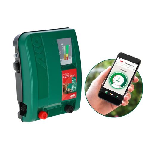 Zdroj pro elektrický ohradník AKO DUO-Power Xi 8000 smart GPS, kombinovaný, 8 J Zdroj pro elektrický ohradník AKO DUO-Power Xi 8000 smart GPS, kombinovaný, 8 J